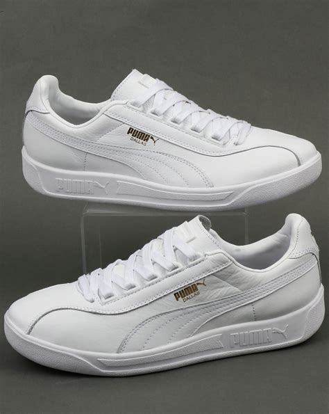 puma white leather sneaker men.